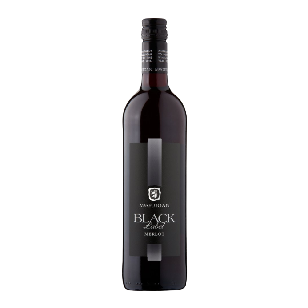 MERLOT BLACK LABEL MCGUIGAN 2024/25 750ML