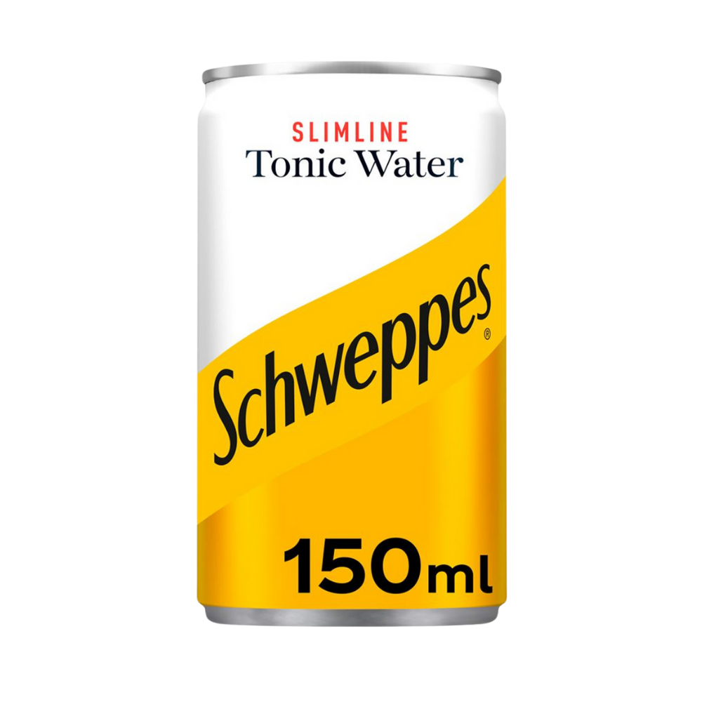 SCHWEPPES SLIMLINE TONIC WATER CAN 150 ML