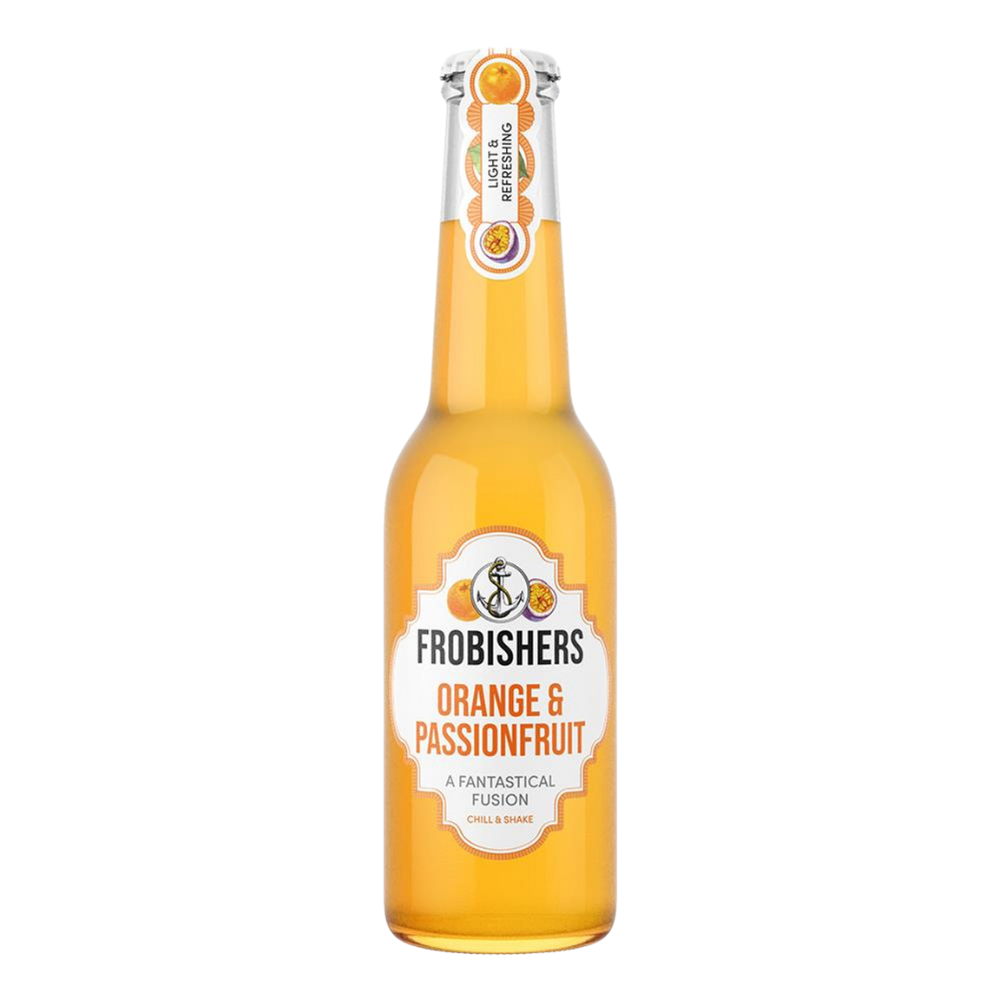 FROBISHERS ORANGE & PASSION FRUIT FUSION NRB 275ML