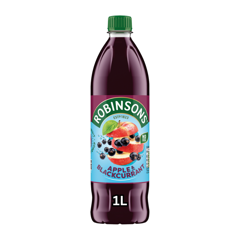 ROBINSONS SQUASH APPLE & BLACK PET 12 X 1L