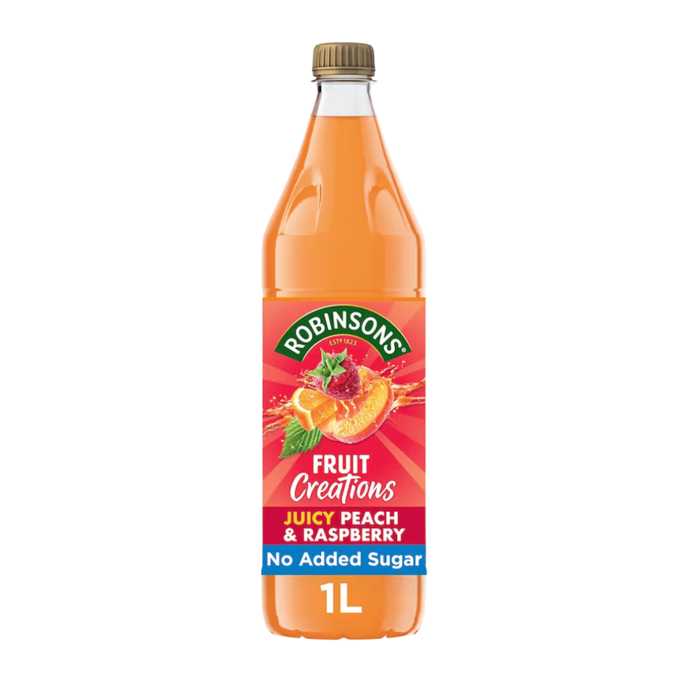 ROBINSONS CREATIONS PEACH & RASPBERRY PET 12 X 1L