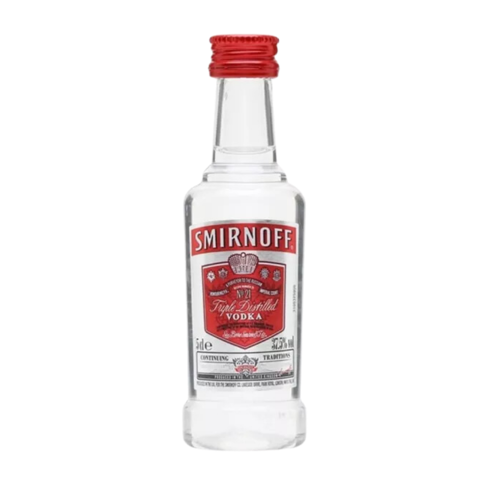 SMIRNOFF RED LABEL 37.5% 50 ML