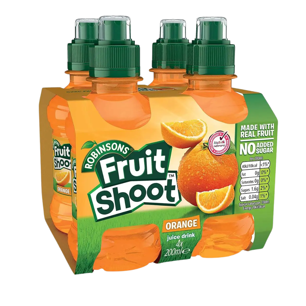 ROB NAS ORANGE F SHOOT PET 4 PACK