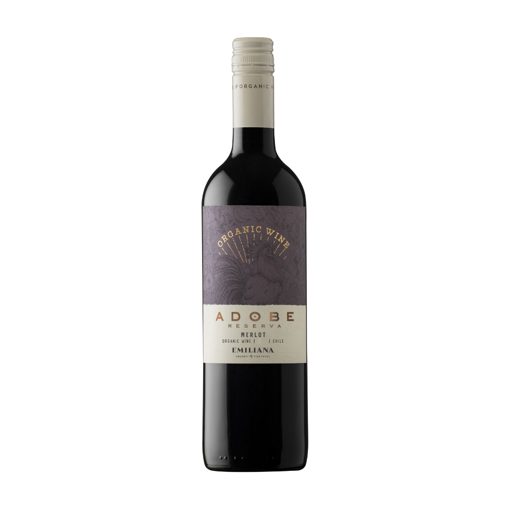 MERLOT RESERVA ADOBE (ORGANIC) 2022/23 750 ML
