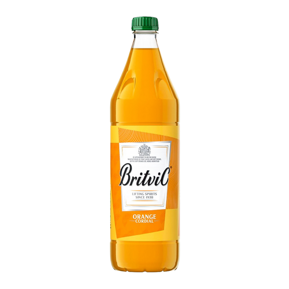BRITVIC ORANGE CORDIAL PET 1 LTR
