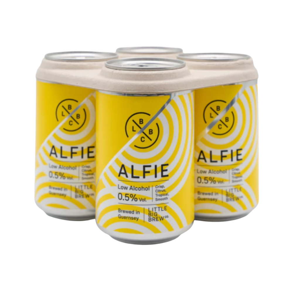 LBBC ALFIE PALE ALE LOW ALC CAN (<0.5%) 330 ML (4-PACK)