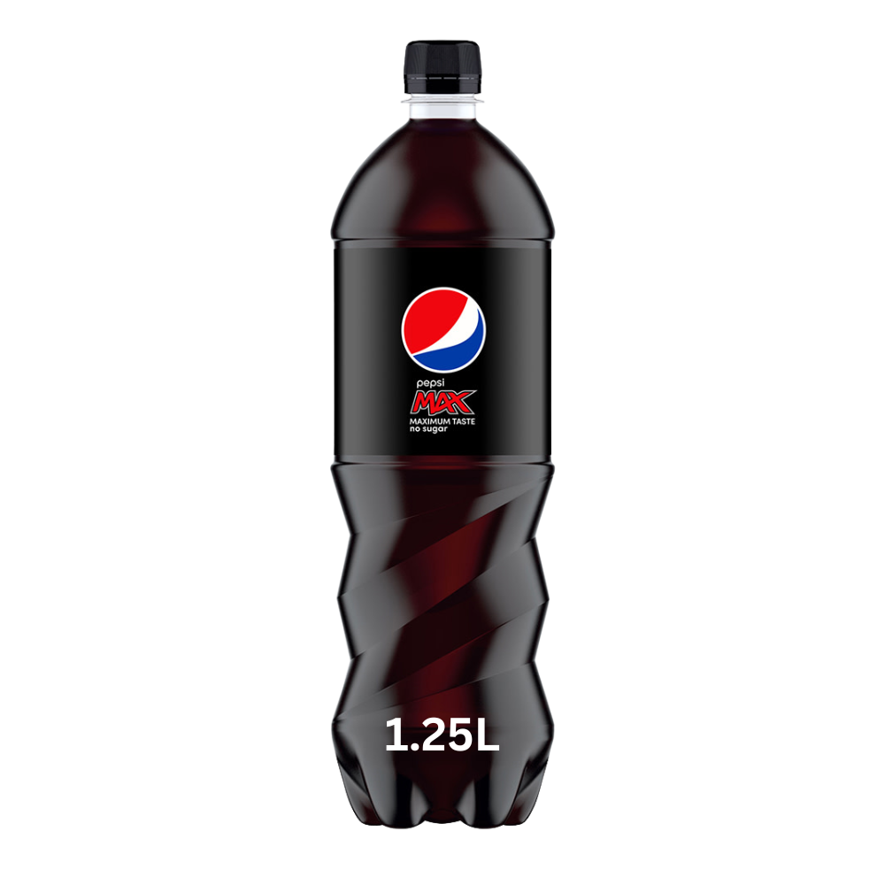 PEPSI MAX PET 1.25 LTR
