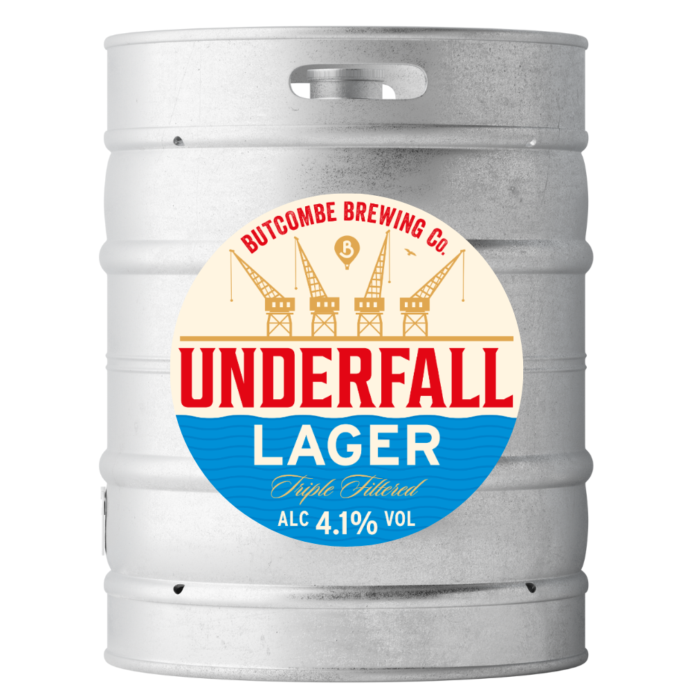 BUTCOMBE UNDERFALL LAGER KEG 11 GALLON