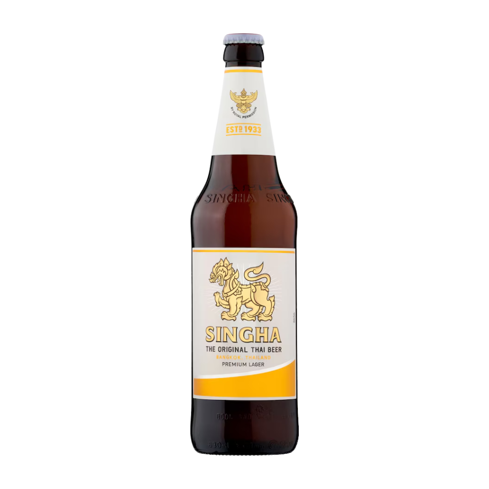 SINGHA BEER REGULAR NRB 630 ML