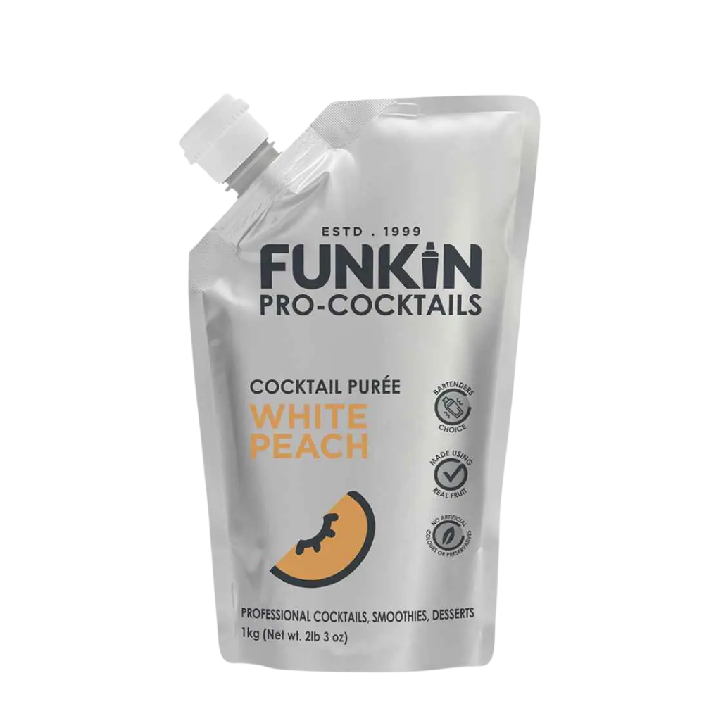FUNKIN WHITE PEACH PUREE 1 KG