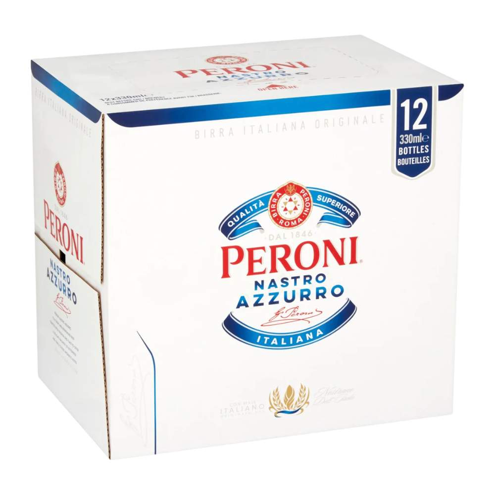PERONI LAGER NRB 330 ML 12 PACK