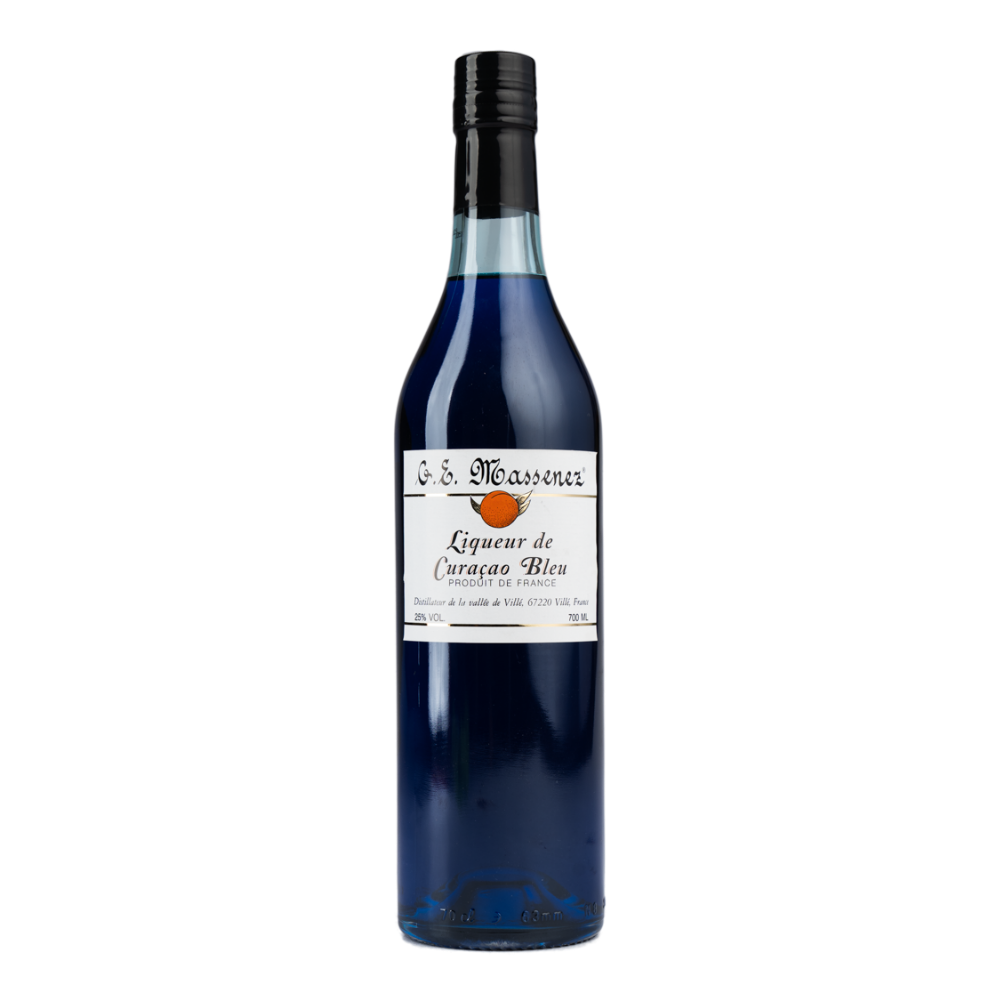 LIQUEUR DE CURACAO BLEU MASSENEZ 25% 700 ML (25.0%)