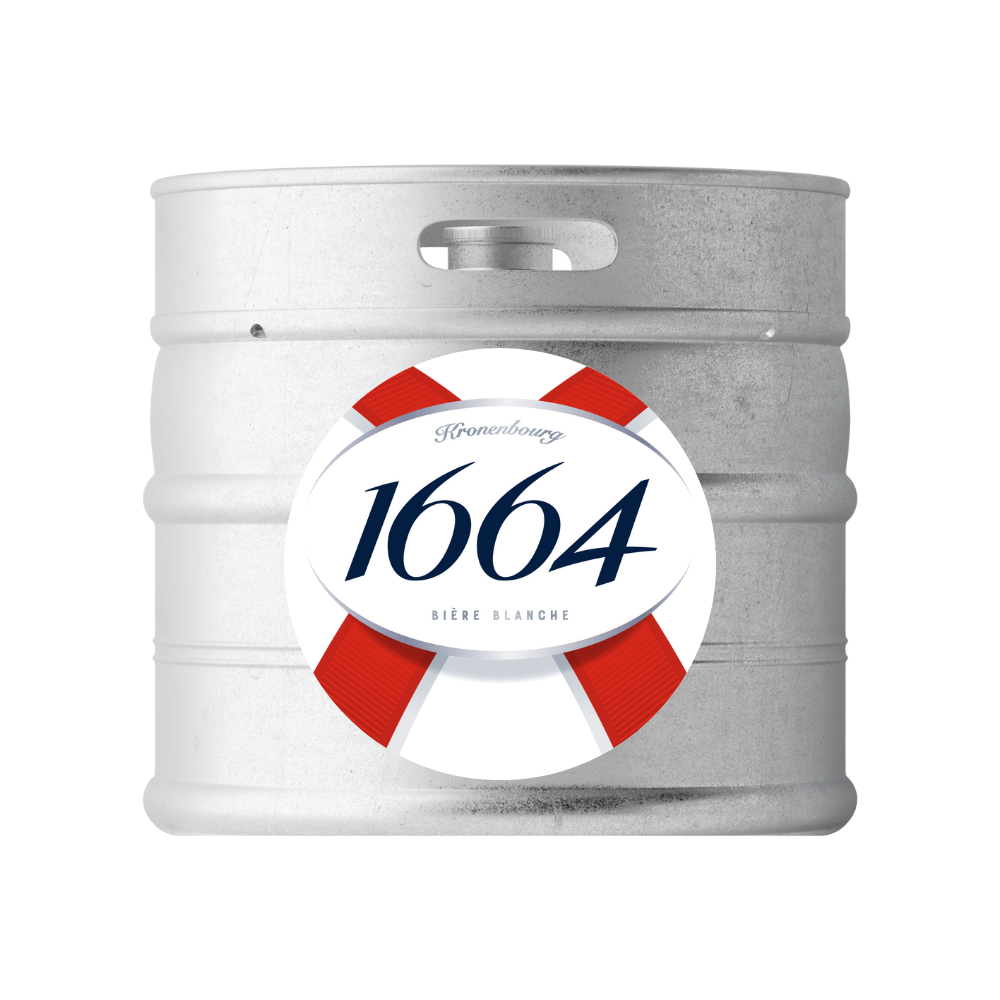 BLANC 1664  (SMALL) KEG 6.6 GALLON