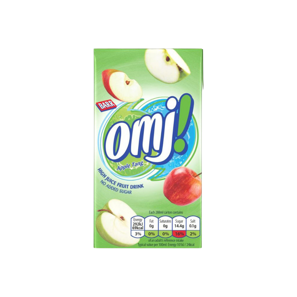 OMJ TANGY APPLE 288 ML