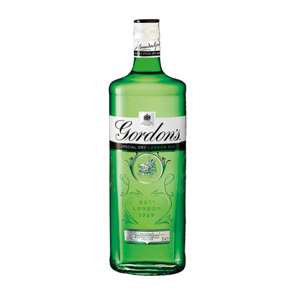 GORDONS GIN 37.5% 1 LTR