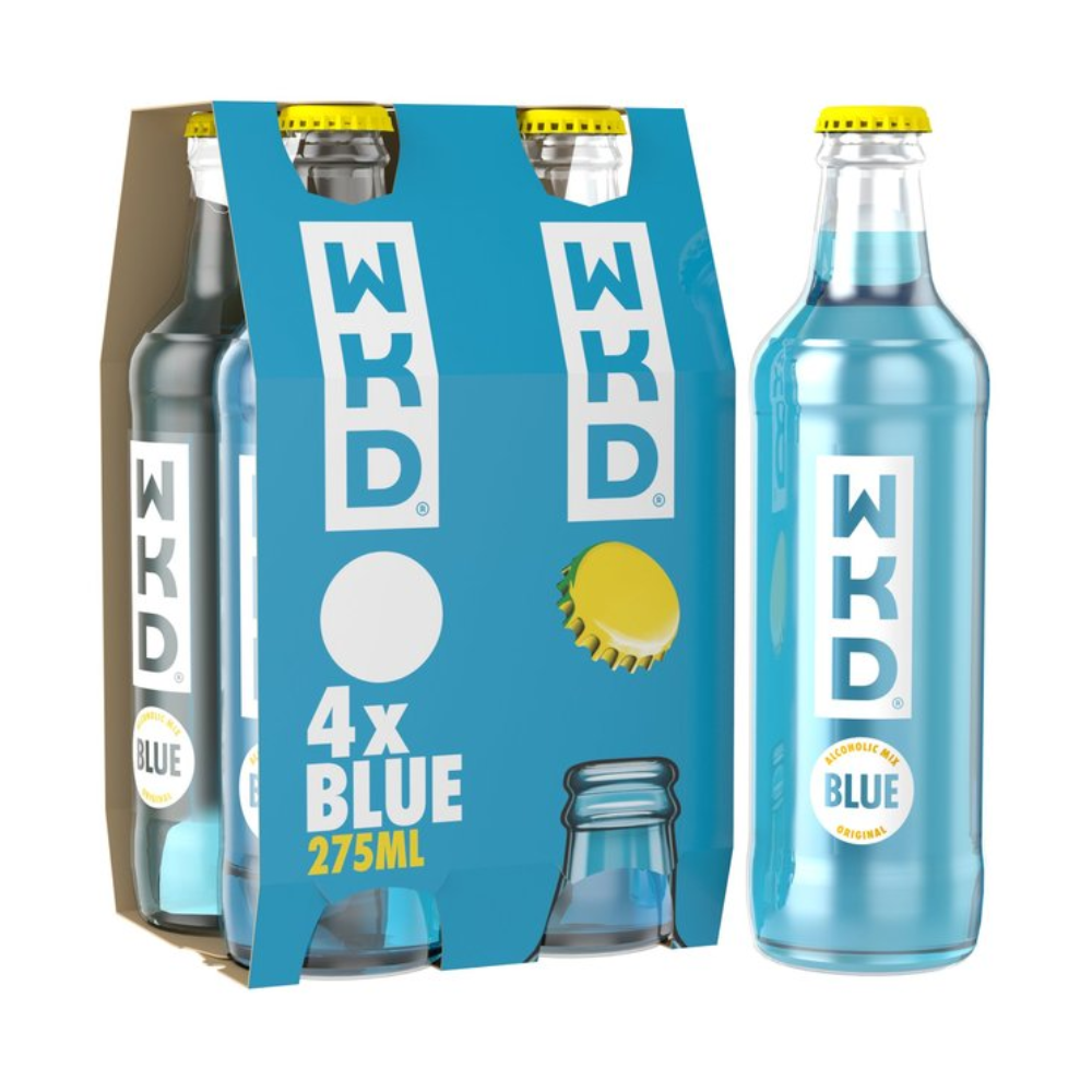 WKD BLUE 6 X 4 PACK 275ML 4 PACK
