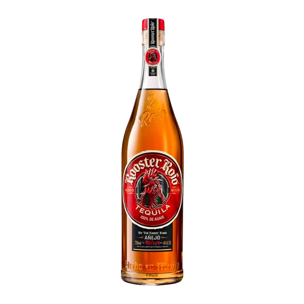 ROOSTER ROJO TEQUILA ANEJO 38% 700 ML