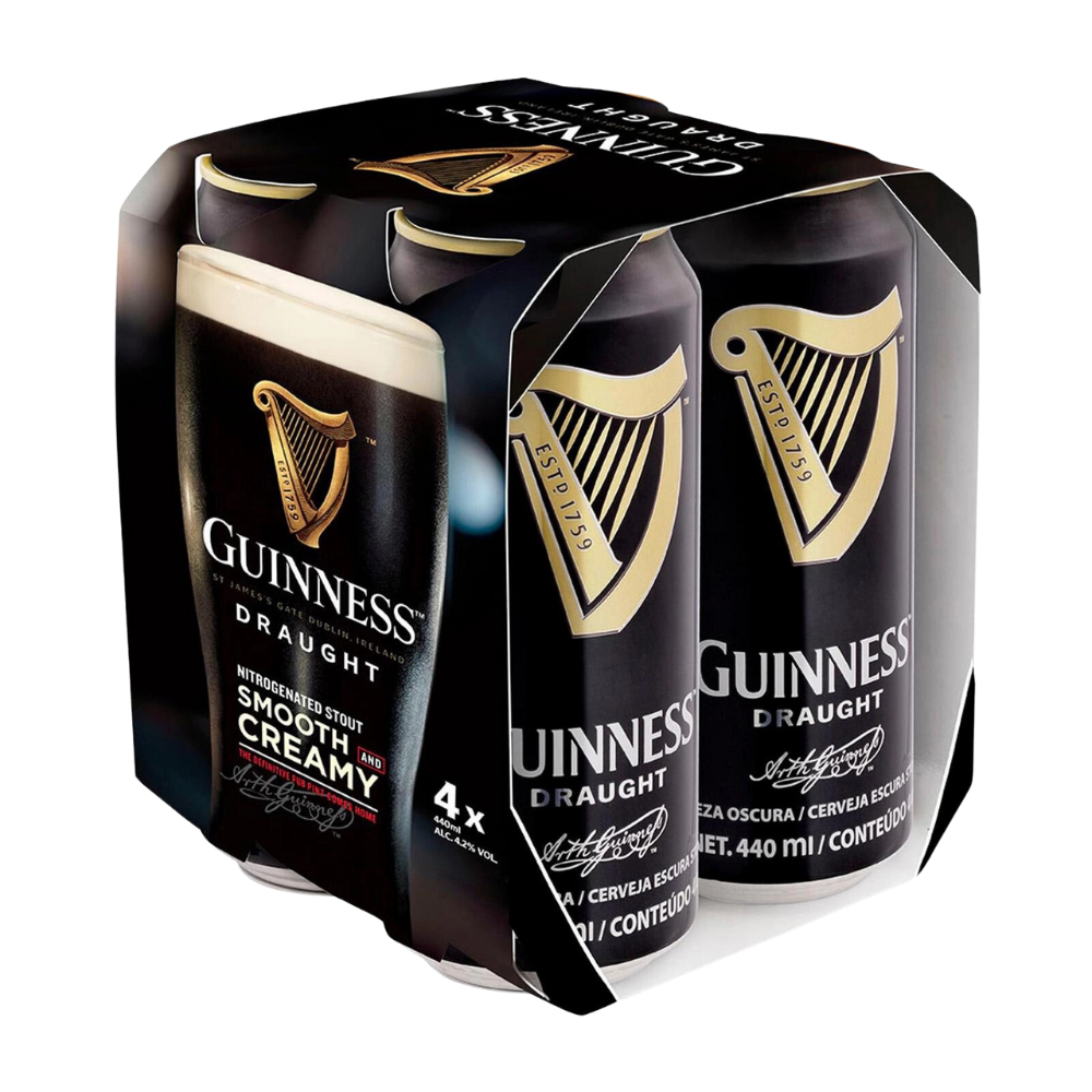 DRAUGHT GUINNESS CAN 440 ML (6 x 4-PACK)