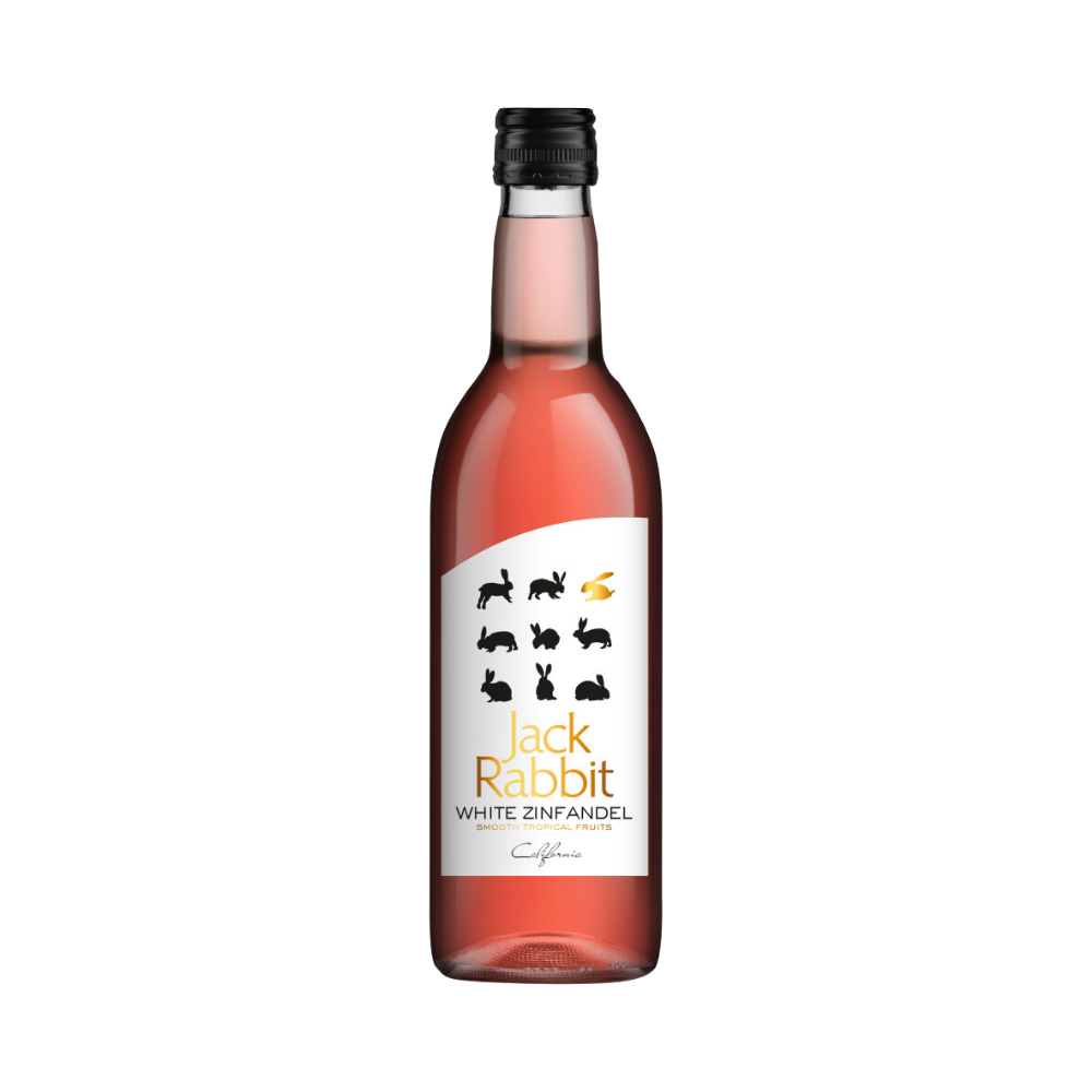 WHITE ZINFANDEL JACK RABBIT 187 ML